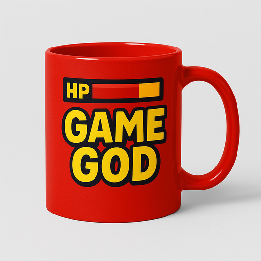 Game God Low Health Mug
